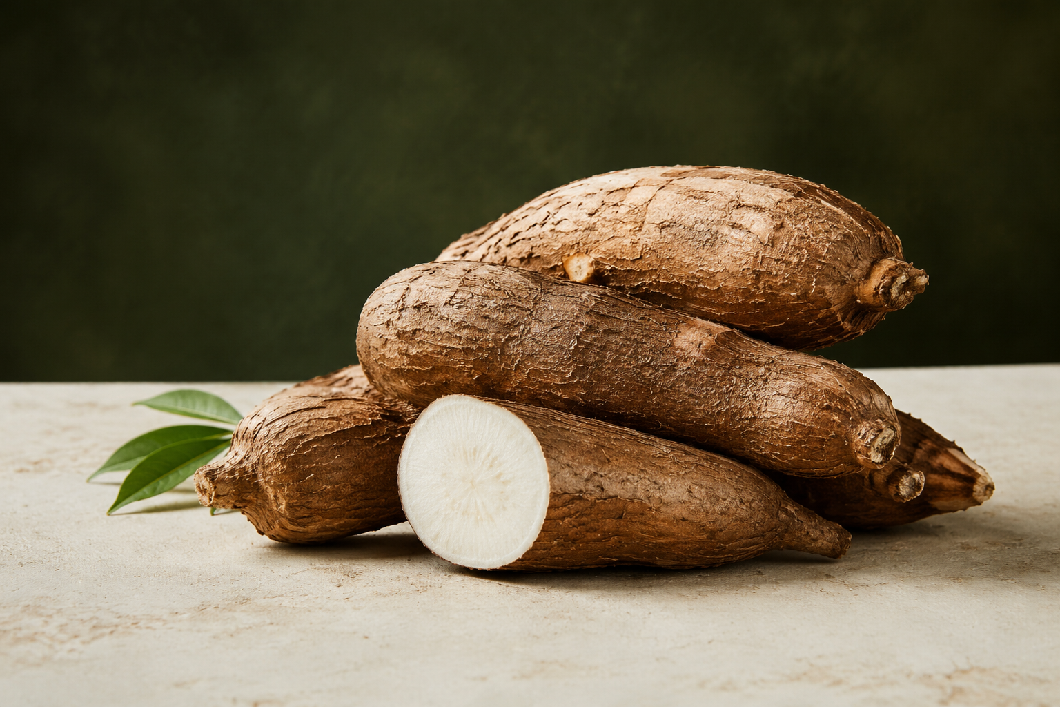 Fresh cassava yuca